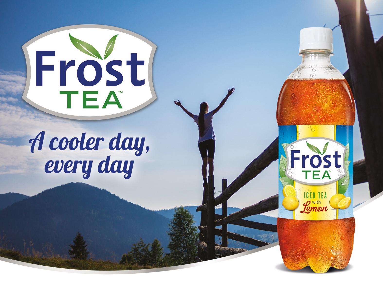 Frost Tea Marque de thé glacé à faible teneur en sucres